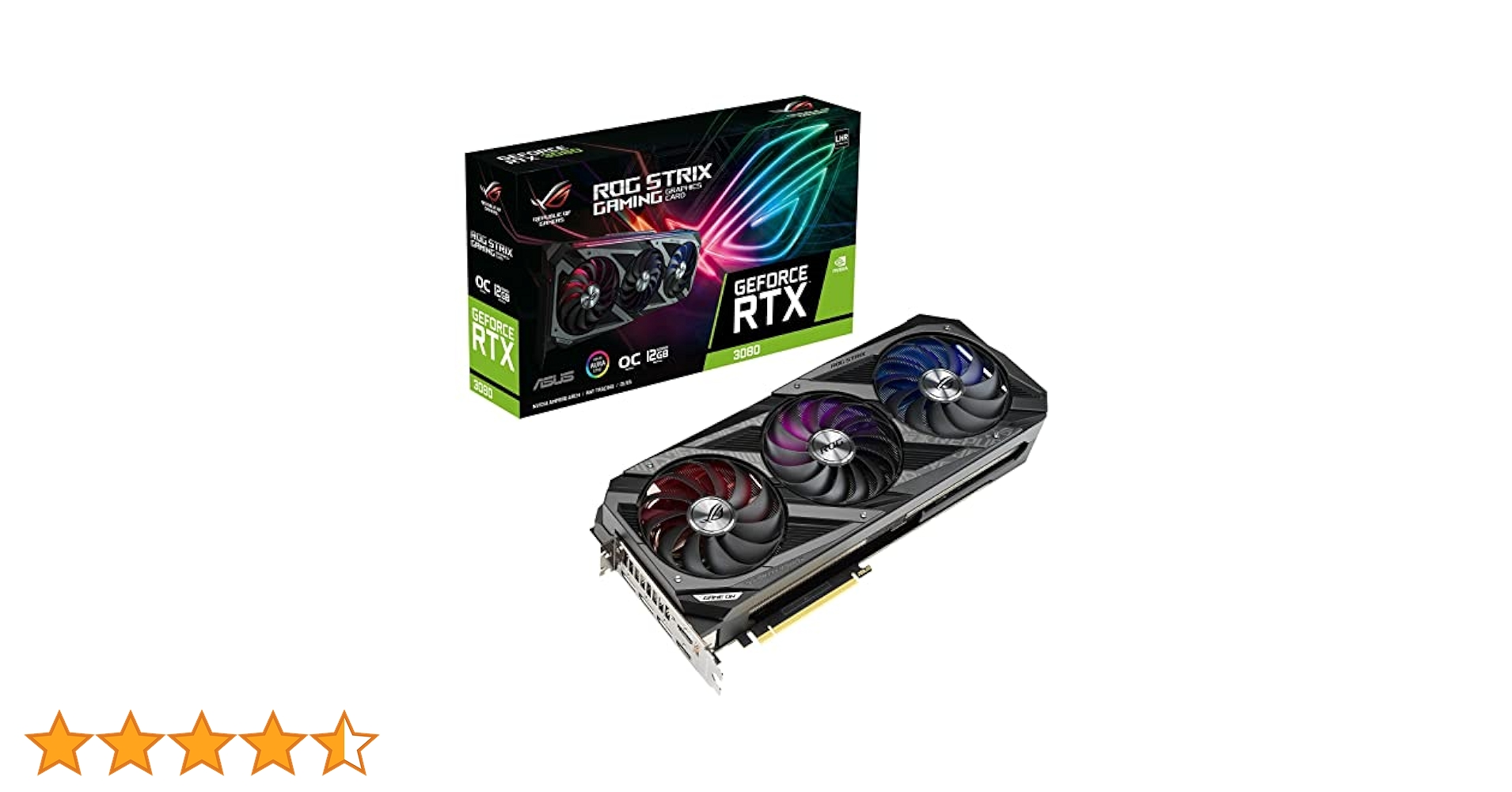 グラフィックボード・グラボ・ビデオカード ASUS ROG STRIX GeForce RTX 3080 10G OC Amazon.com: ASUS ROG STRIX NVIDIA GeForce RTX 3080 OC